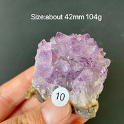 Natural Amethyst Flower Cluster Ornament