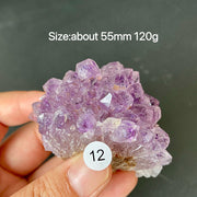 Natural Amethyst Flower Cluster Ornament