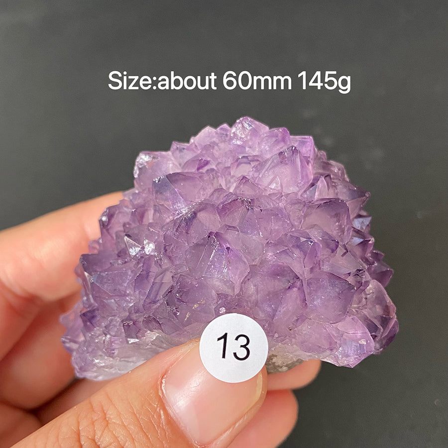 Natural Amethyst Flower Cluster Ornament