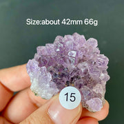 Natural Amethyst Flower Cluster Ornament