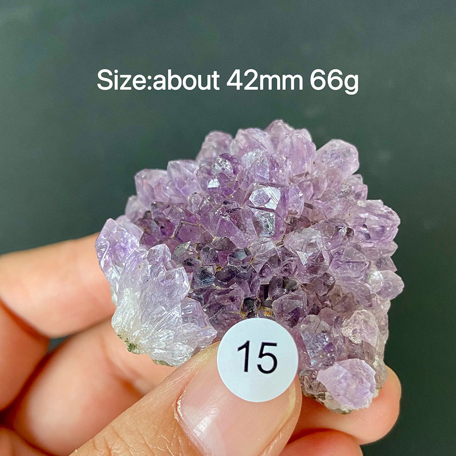 Natural Amethyst Flower Cluster Ornament