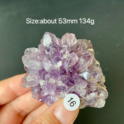 Natural Amethyst Flower Cluster Ornament