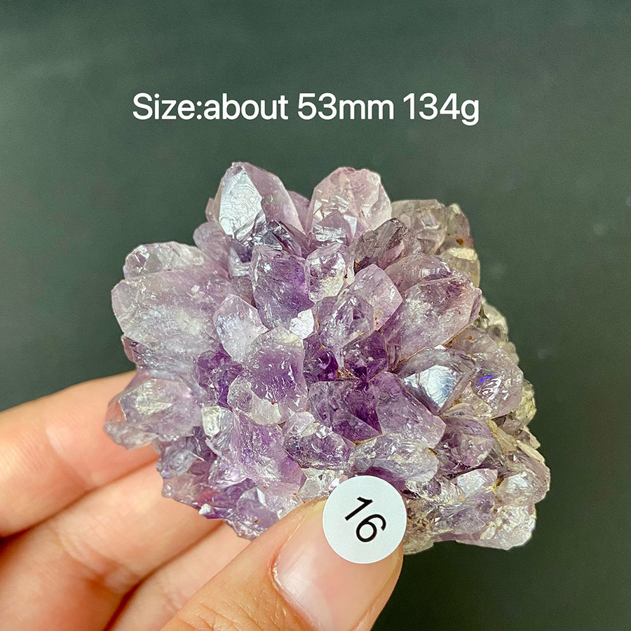 Natural Amethyst Flower Cluster Ornament