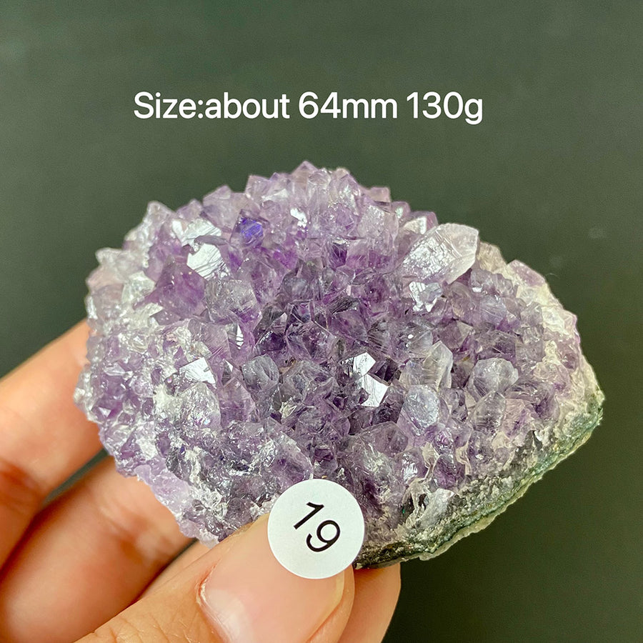 Natural Amethyst Flower Cluster Ornament