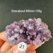 Natural Amethyst Flower Cluster Ornament