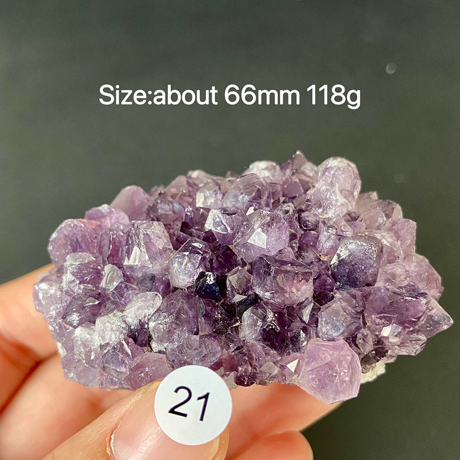 Natural Amethyst Flower Cluster Ornament