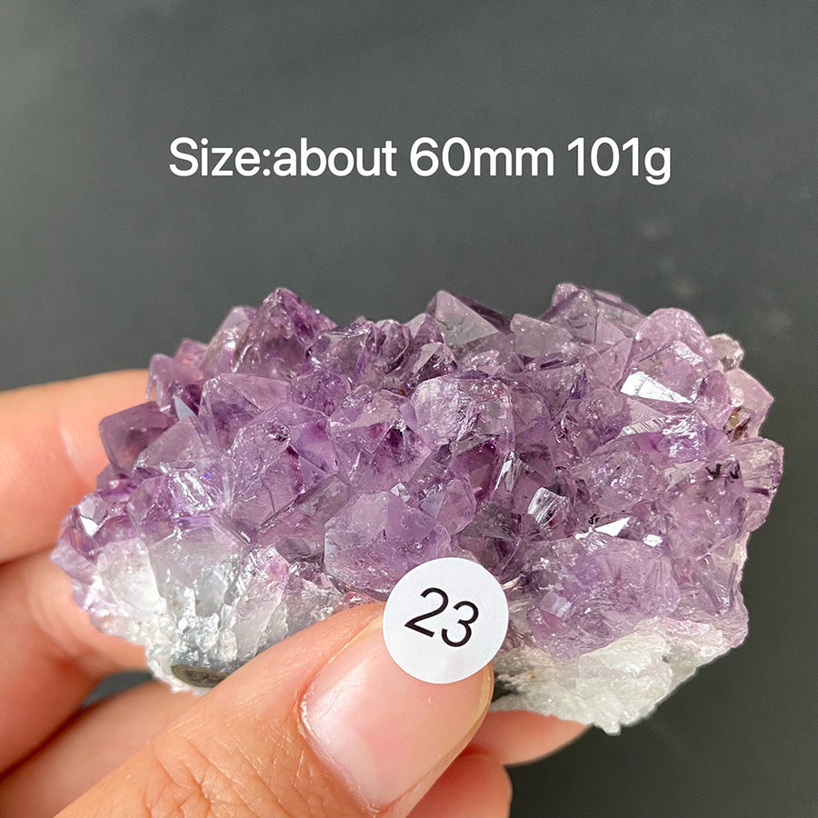 Natural Amethyst Flower Cluster Ornament