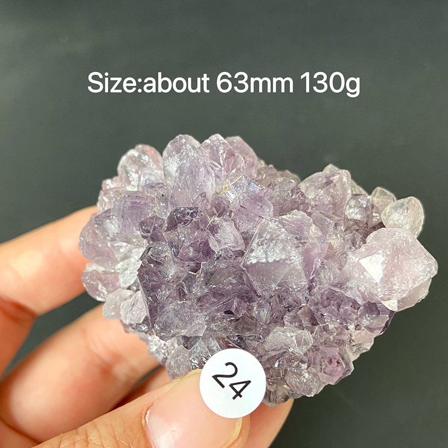 Natural Amethyst Flower Cluster Ornament