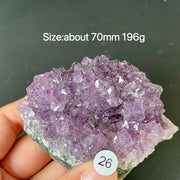 Natural Amethyst Flower Cluster Ornament