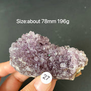 Natural Amethyst Flower Cluster Ornament