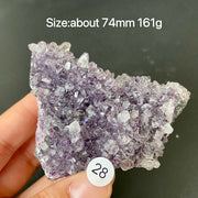 Natural Amethyst Flower Cluster Ornament