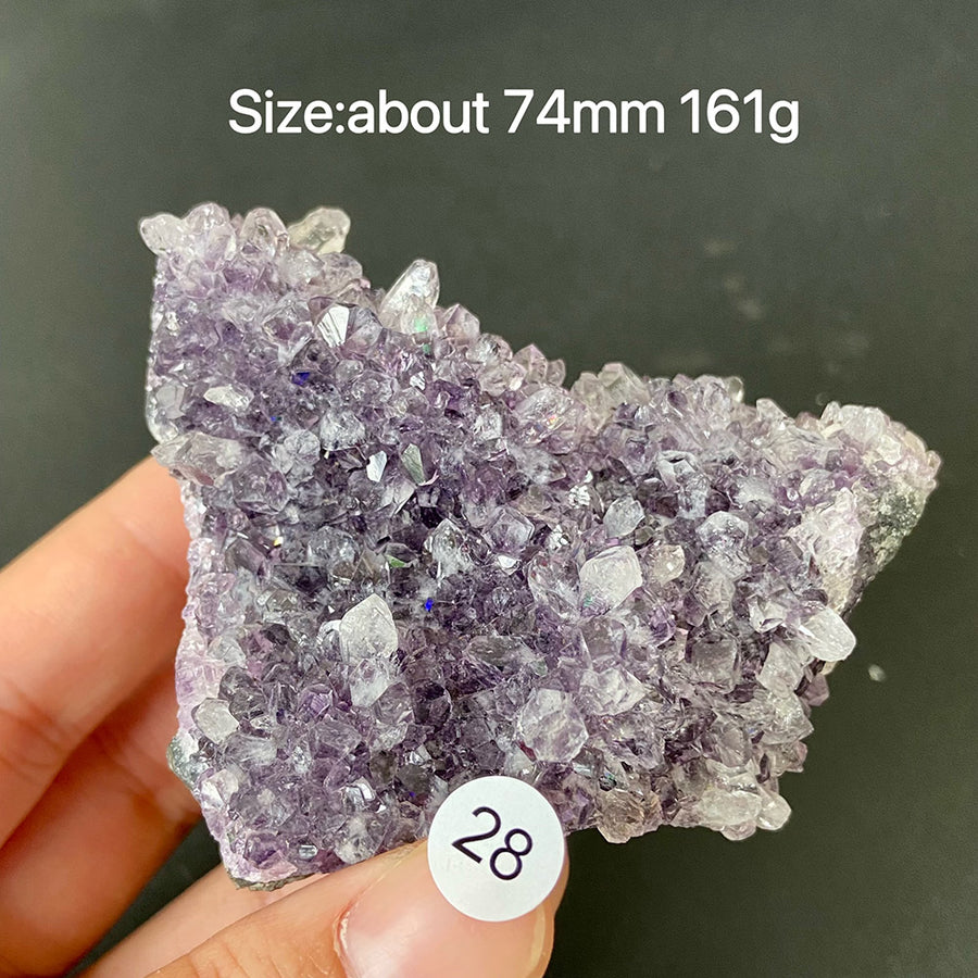 Natural Amethyst Flower Cluster Ornament