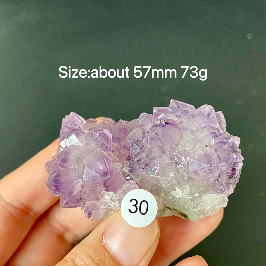 Natural Amethyst Flower Cluster Ornament