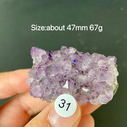Natural Amethyst Flower Cluster Ornament