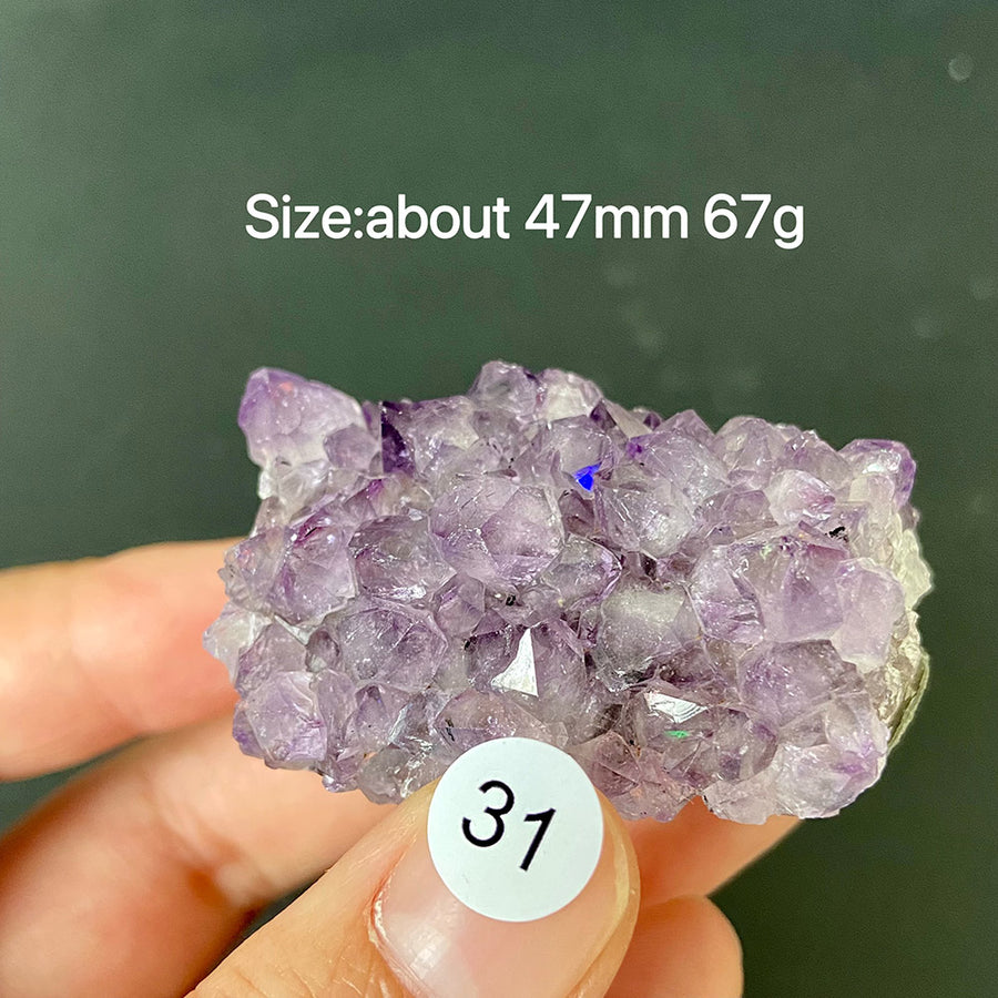 Natural Amethyst Flower Cluster Ornament