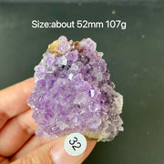 Natural Amethyst Flower Cluster Ornament