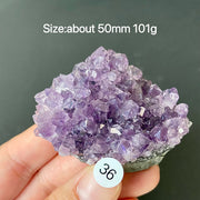 Natural Amethyst Flower Cluster Ornament