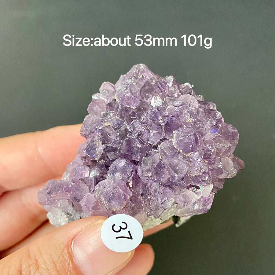 Natural Amethyst Flower Cluster Ornament