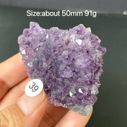 Natural Amethyst Flower Cluster Ornament