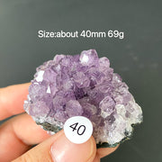Natural Amethyst Flower Cluster Ornament