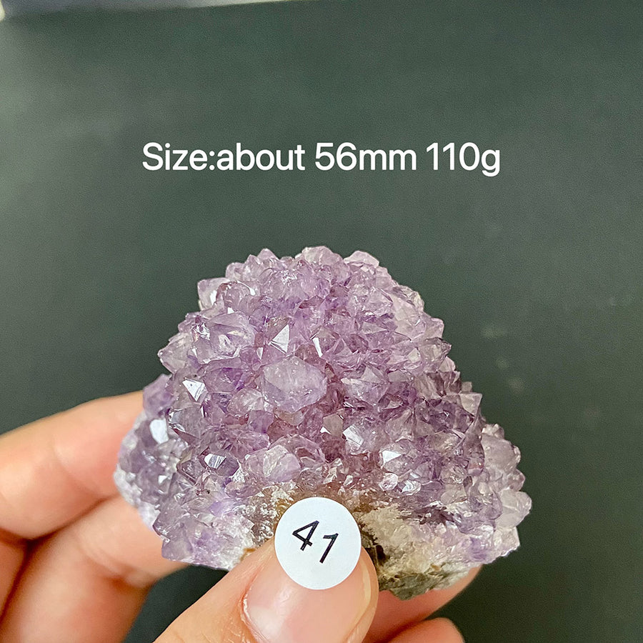 Natural Amethyst Flower Cluster Ornament