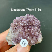 Natural Amethyst Flower Cluster Ornament