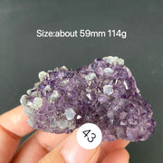 Natural Amethyst Flower Cluster Ornament