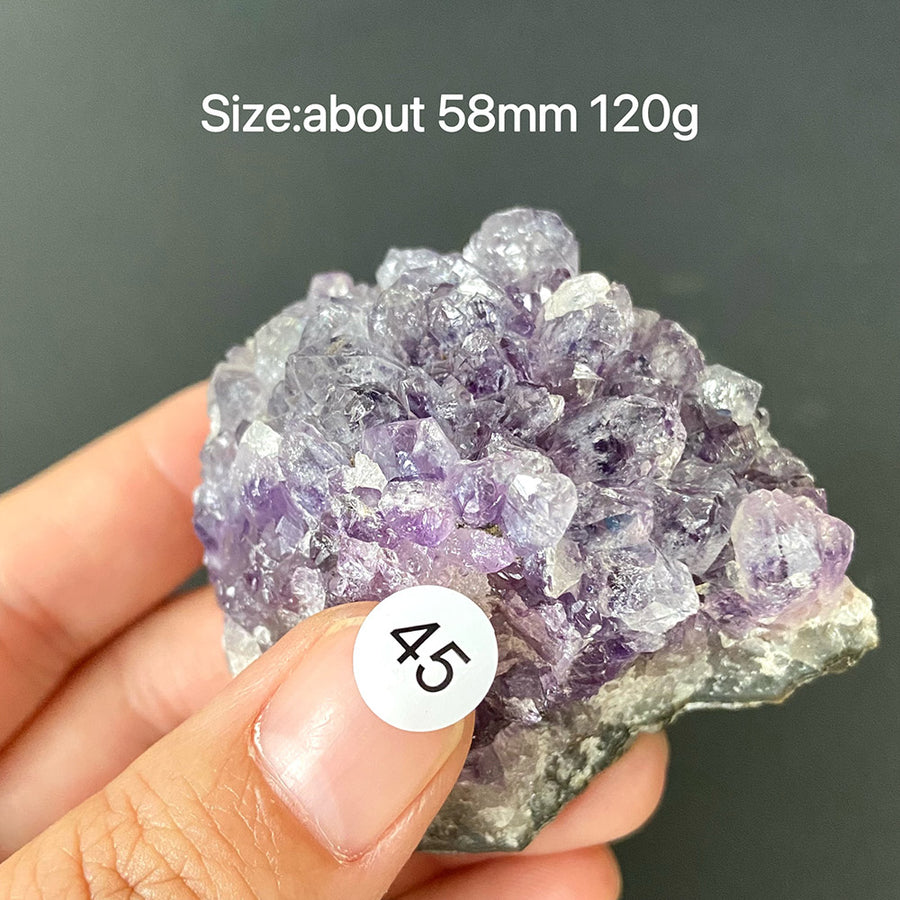 Natural Amethyst Flower Cluster Ornament