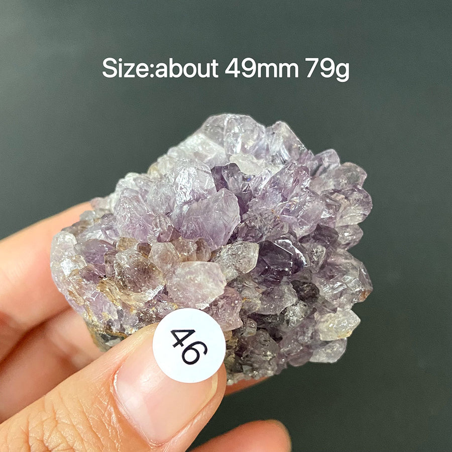 Natural Amethyst Flower Cluster Ornament