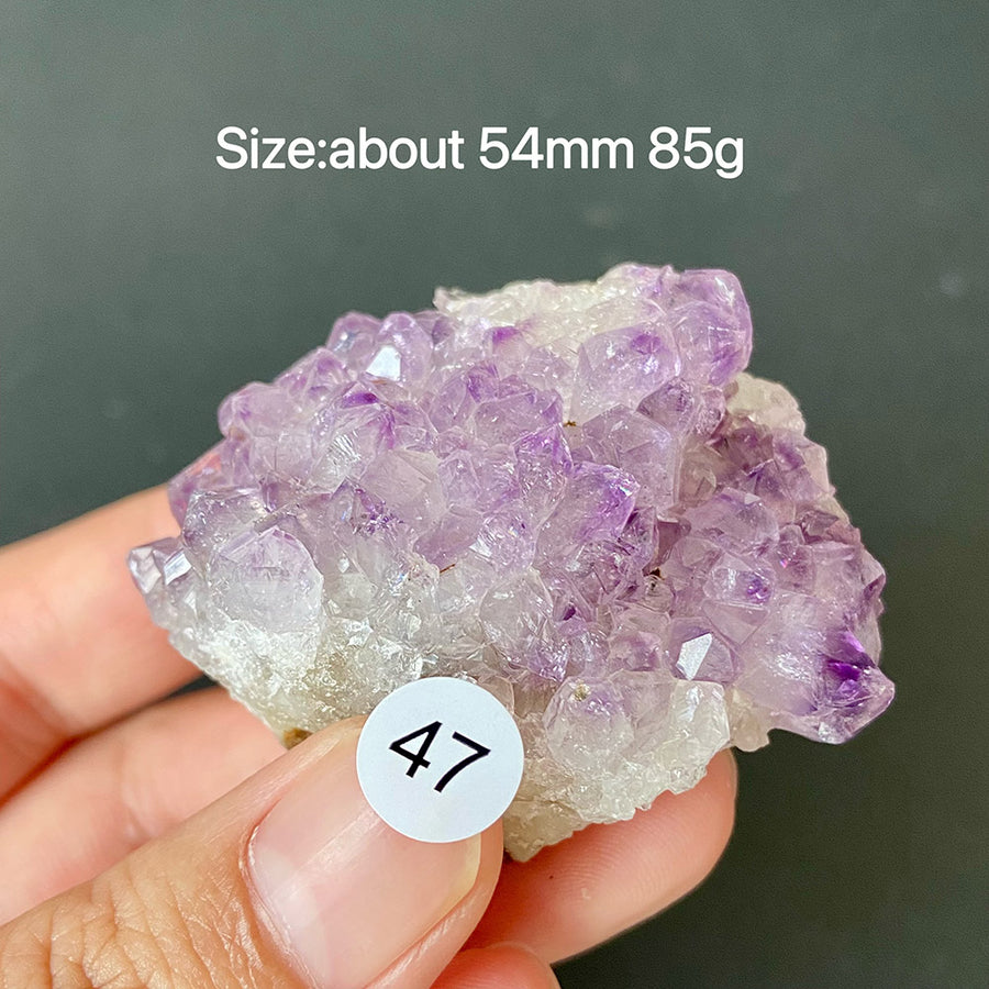 Natural Amethyst Flower Cluster Ornament