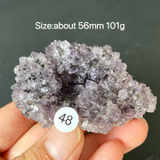Natural Amethyst Flower Cluster Ornament