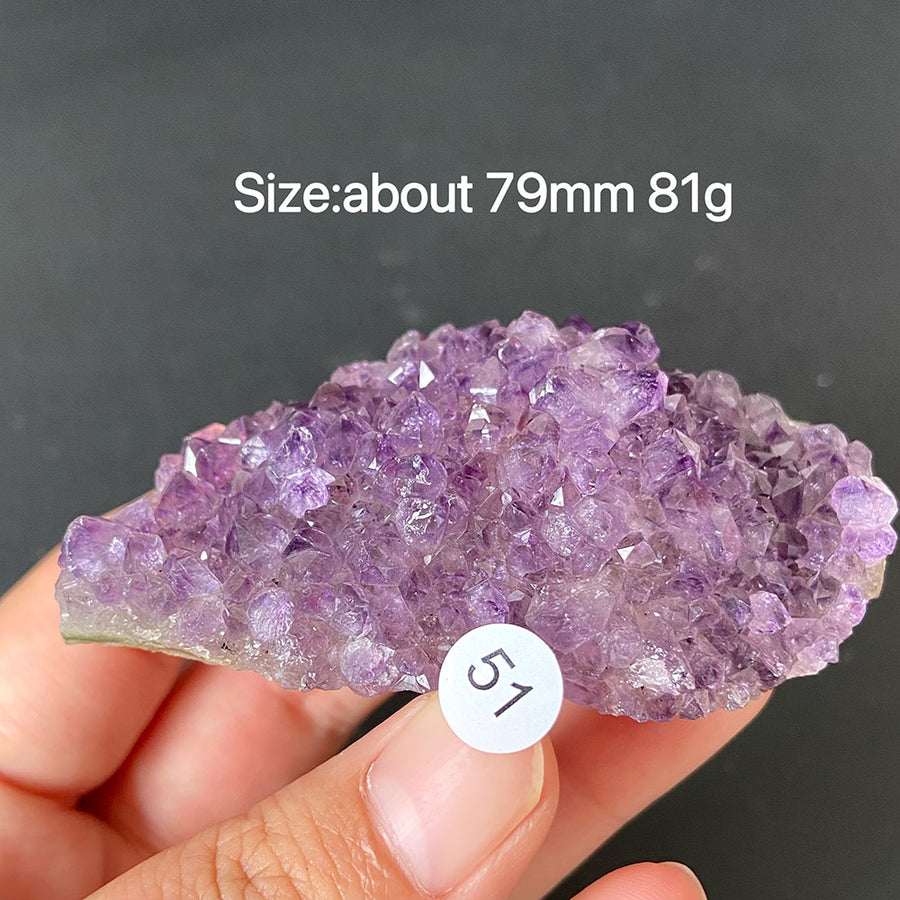 Natural Amethyst Flower Cluster Ornament