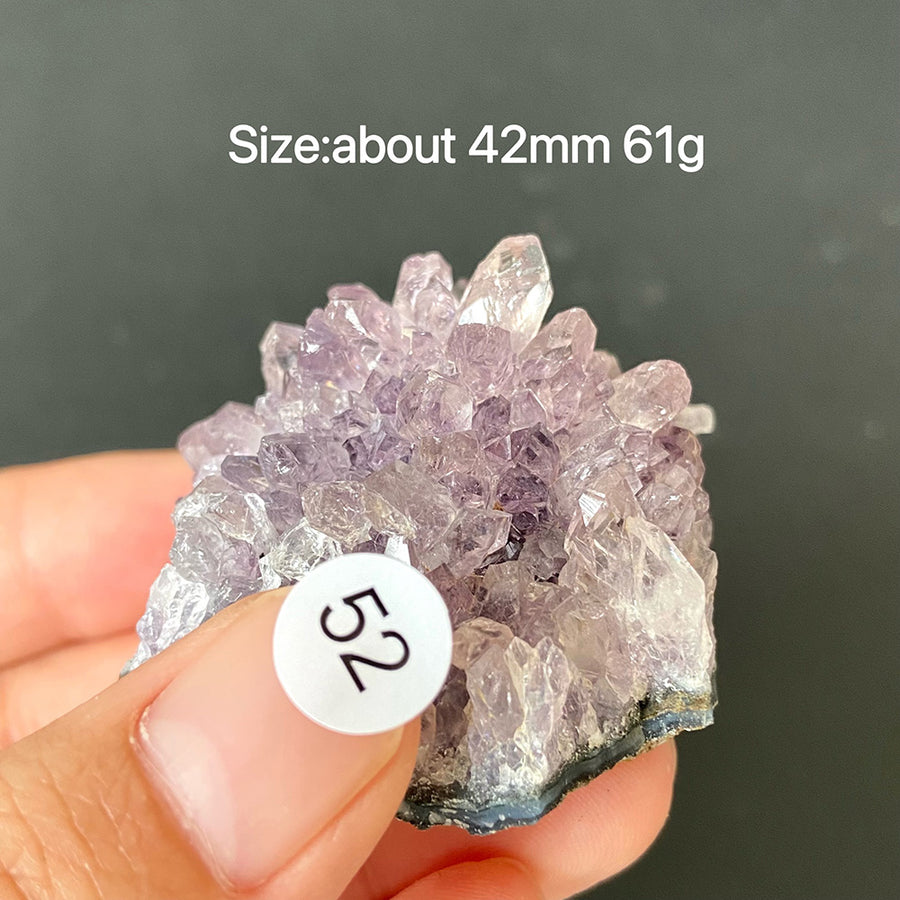Natural Amethyst Flower Cluster Ornament