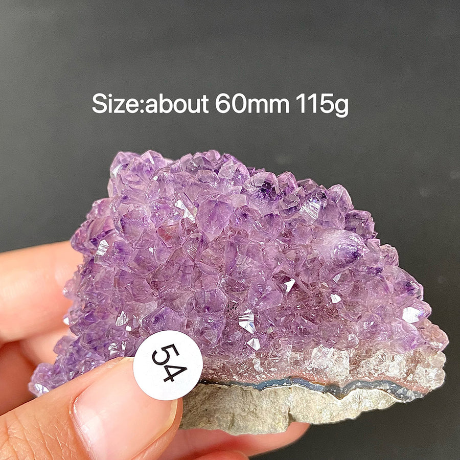 Natural Amethyst Flower Cluster Ornament