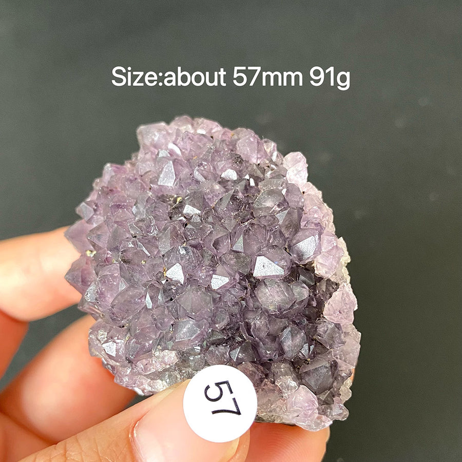 Natural Amethyst Flower Cluster Ornament