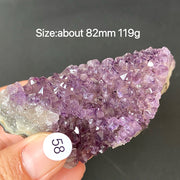 Natural Amethyst Flower Cluster Ornament