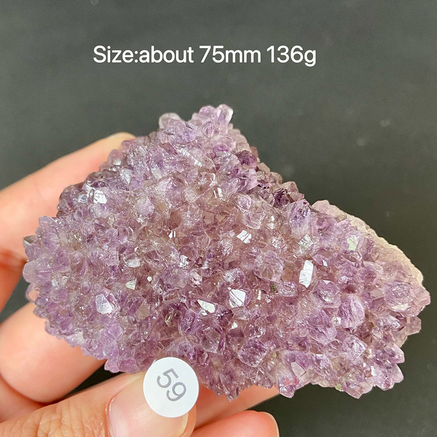 Natural Amethyst Flower Cluster Ornament