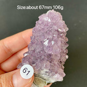 Natural Amethyst Flower Cluster Ornament