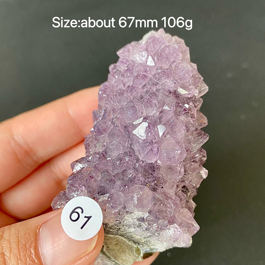 Natural Amethyst Flower Cluster Ornament
