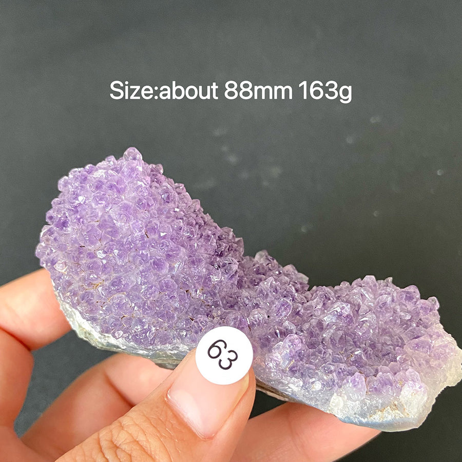 Natural Amethyst Flower Cluster Ornament