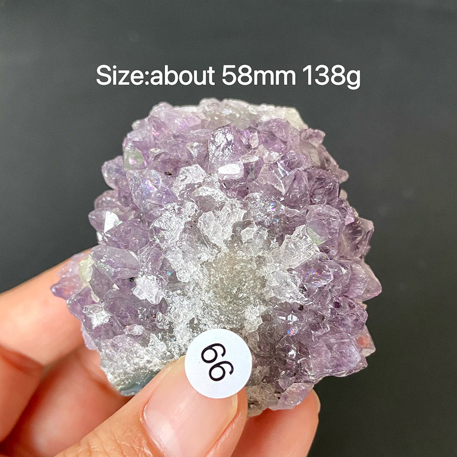 Natural Amethyst Flower Cluster Ornament