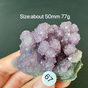 Natural Amethyst Flower Cluster Ornament
