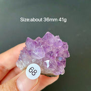 Natural Amethyst Flower Cluster Ornament