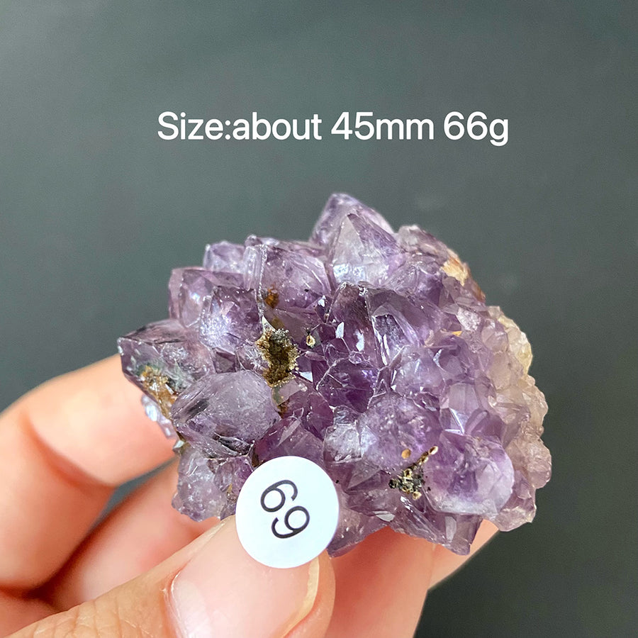 Natural Amethyst Flower Cluster Ornament