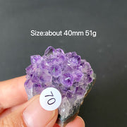 Natural Amethyst Flower Cluster Ornament