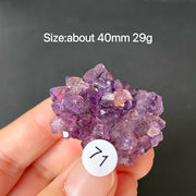 Natural Amethyst Flower Cluster Ornament