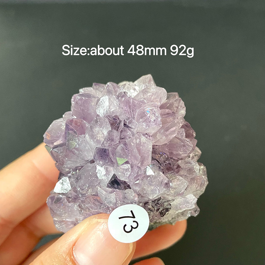 Natural Amethyst Flower Cluster Ornament