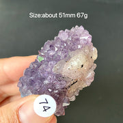 Natural Amethyst Flower Cluster Ornament