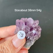 Natural Amethyst Flower Cluster Ornament