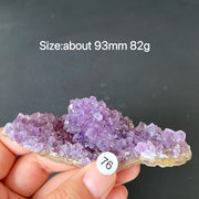 Natural Amethyst Flower Cluster Ornament